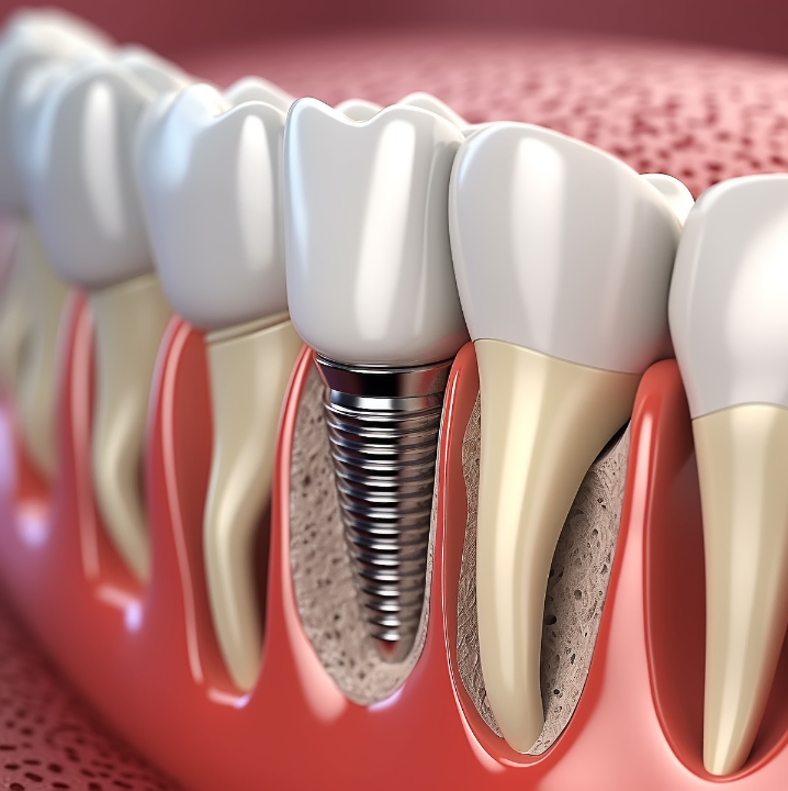 Implantátumra készülő fogpótlás